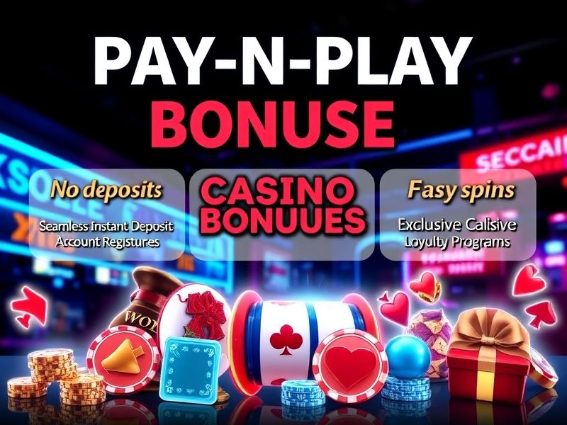 Discover the best pay n play casinos offering instant access, no registration required, and lightning-fast deposits. Play your favorite online gambling games anytime, anywhere.