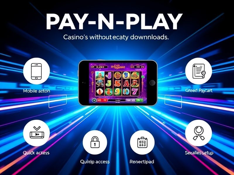 Discover the best pay n play casinos offering instant access, no registration required, and lightning-fast deposits. Play your favorite online gambling games anytime, anywhere.